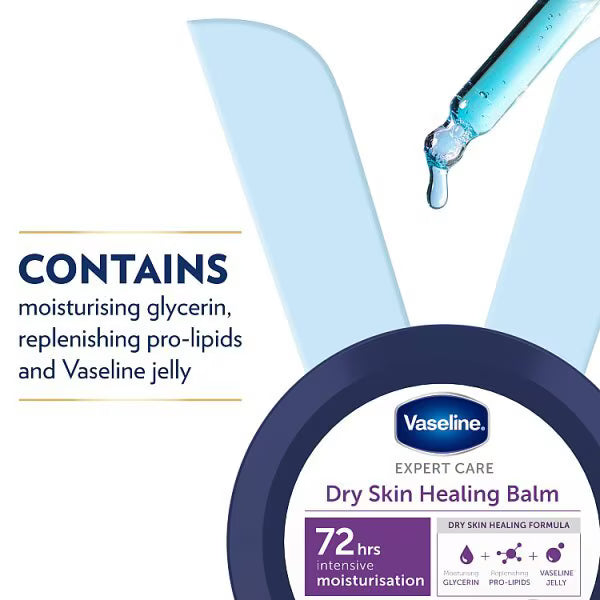 Vaseline Expert Care Dry Skin Balm 250ml (British brand)
