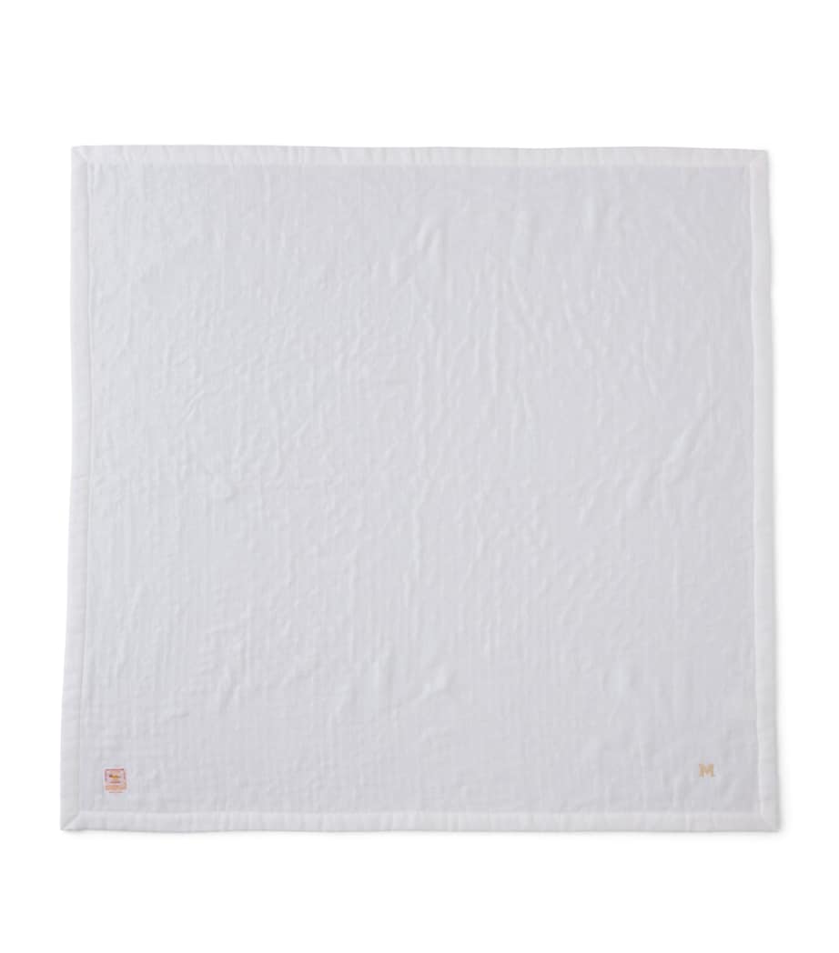 Miki House cotton gauze logo bath towel, imported from the UK
