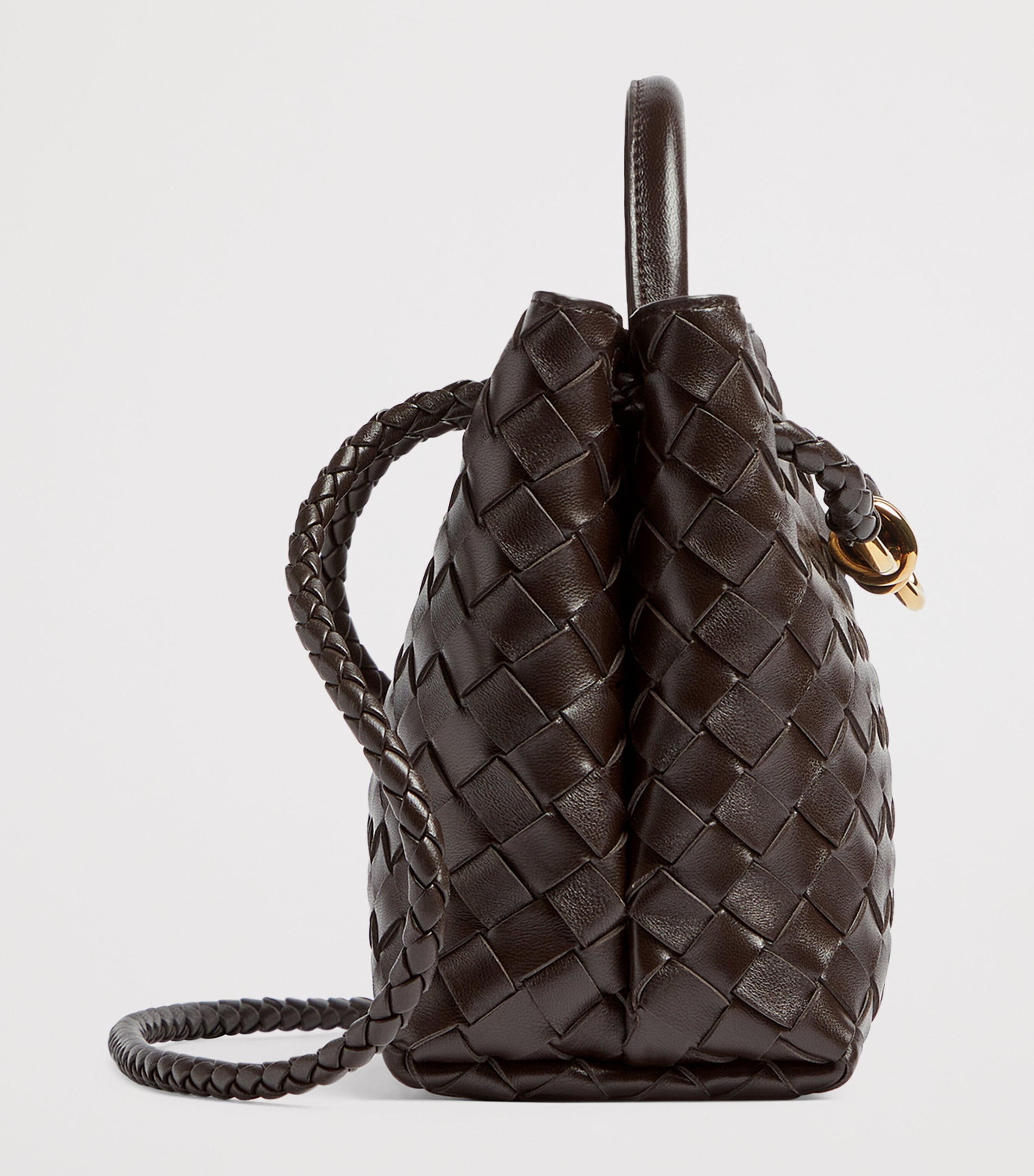 Bottega Veneta small leather Andiamo top-handle bag, UK version