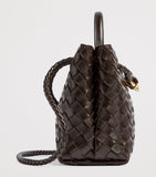 Bottega Veneta small leather Andiamo top-handle bag, UK version