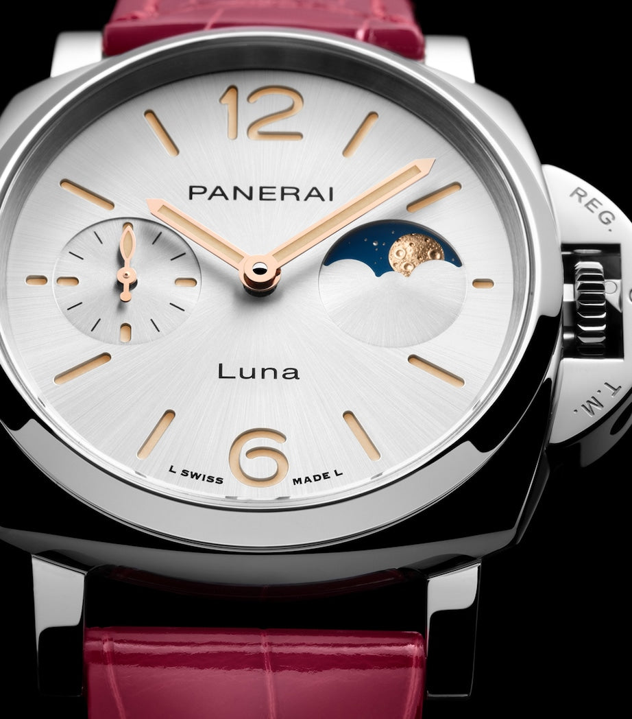 Panerai Luminor Due Luna 38mm stainless steel (British brand)