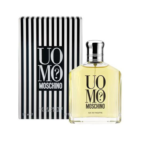 Moschino Uomo Eau de Toilette fragrance 125ml, imported from the UK