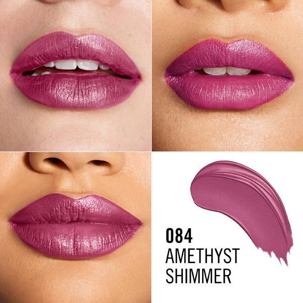 Rimmel Lasting Finish Amethyst Shimmer Lipstick (British brand)