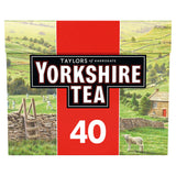 Taylors of Harrogate Yorkshire Tea Bags x40 125g All tea Sainsburys   