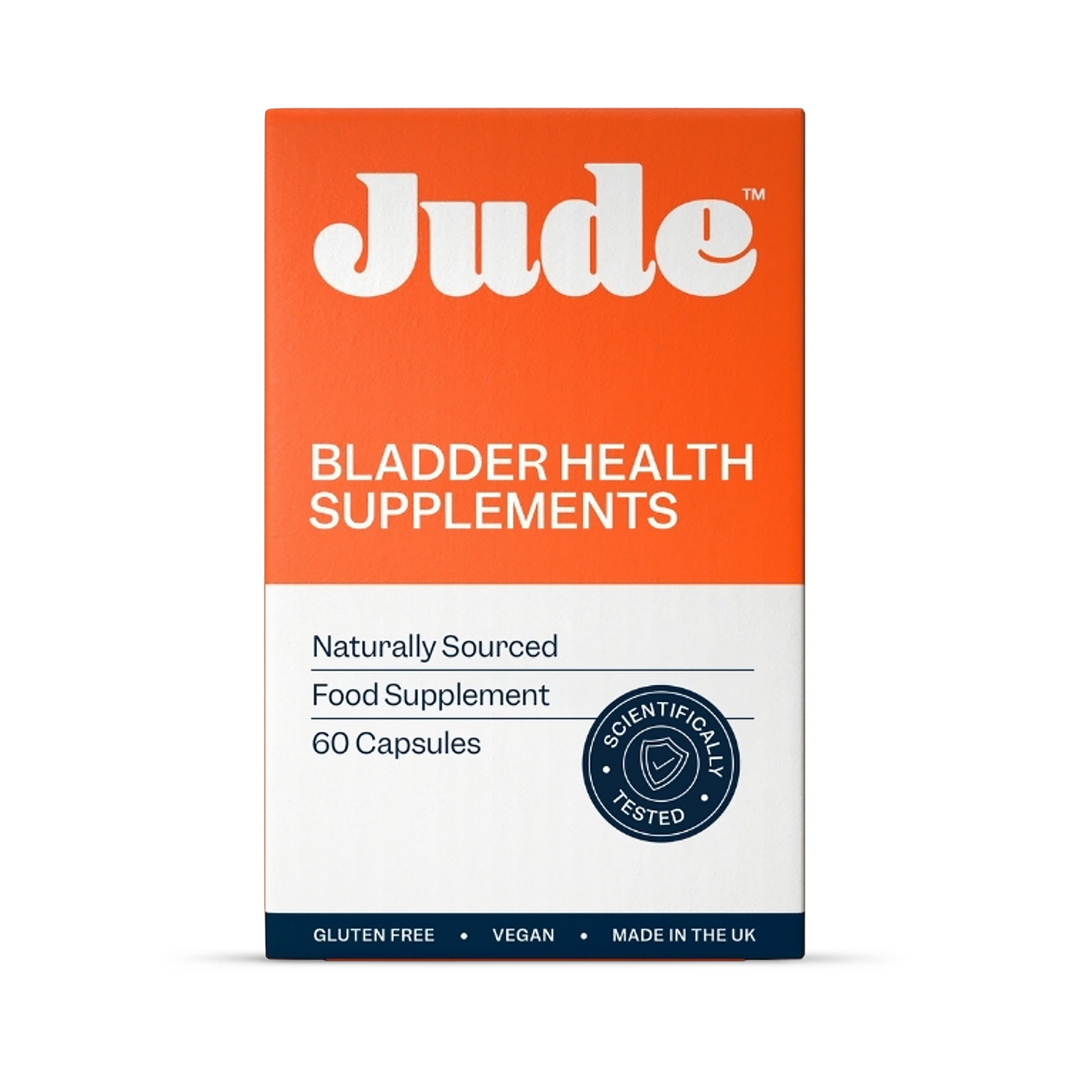 Jude bladder health supplement 60 capsules, UK version