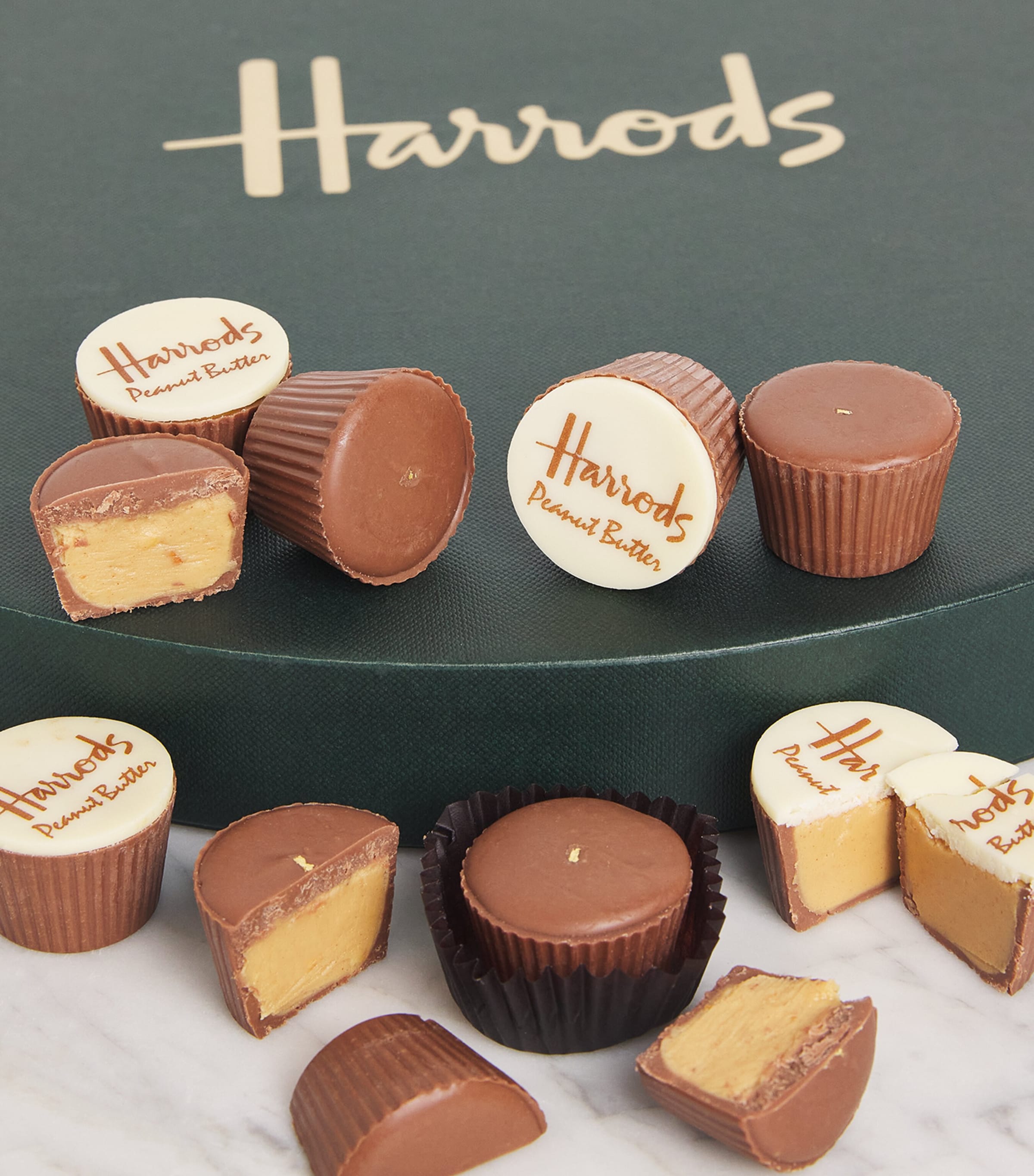 Harrods Belgian peanut butter chocolate selection 1kg, UK version