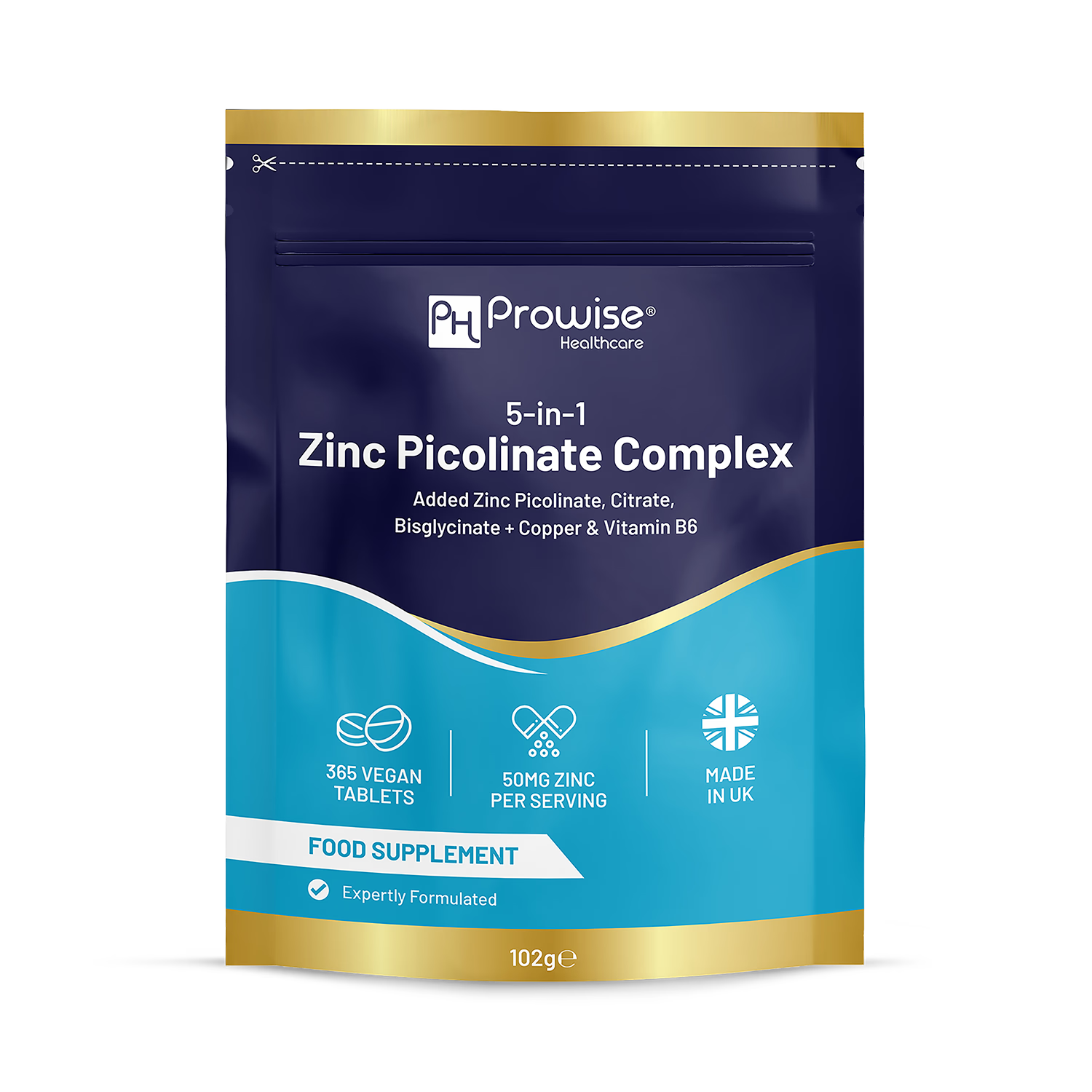 Prowise zinc picolinate complex 50mg tablets, UK version