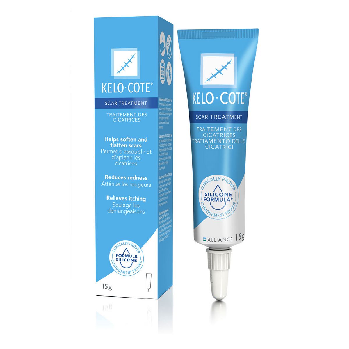 Kelo-Cote Scar Treatment Gel – 15g – Clinically proven advanced silicone formula GOODS Boots   