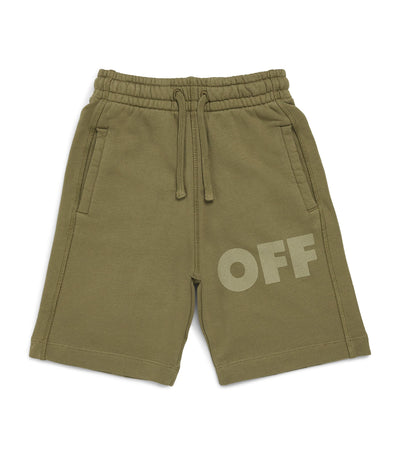 Off-White Kids Jersey Logo Sweatshorts (4-12+ Years)