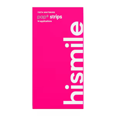 Superdrug Hismile PAP+ Teeth Whitening Strips Oral Care 14pk - Achetez en ligne sur McGrocer