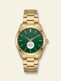 Vivienne Westwood VV327 women's watch, green and gold, imported from the UK