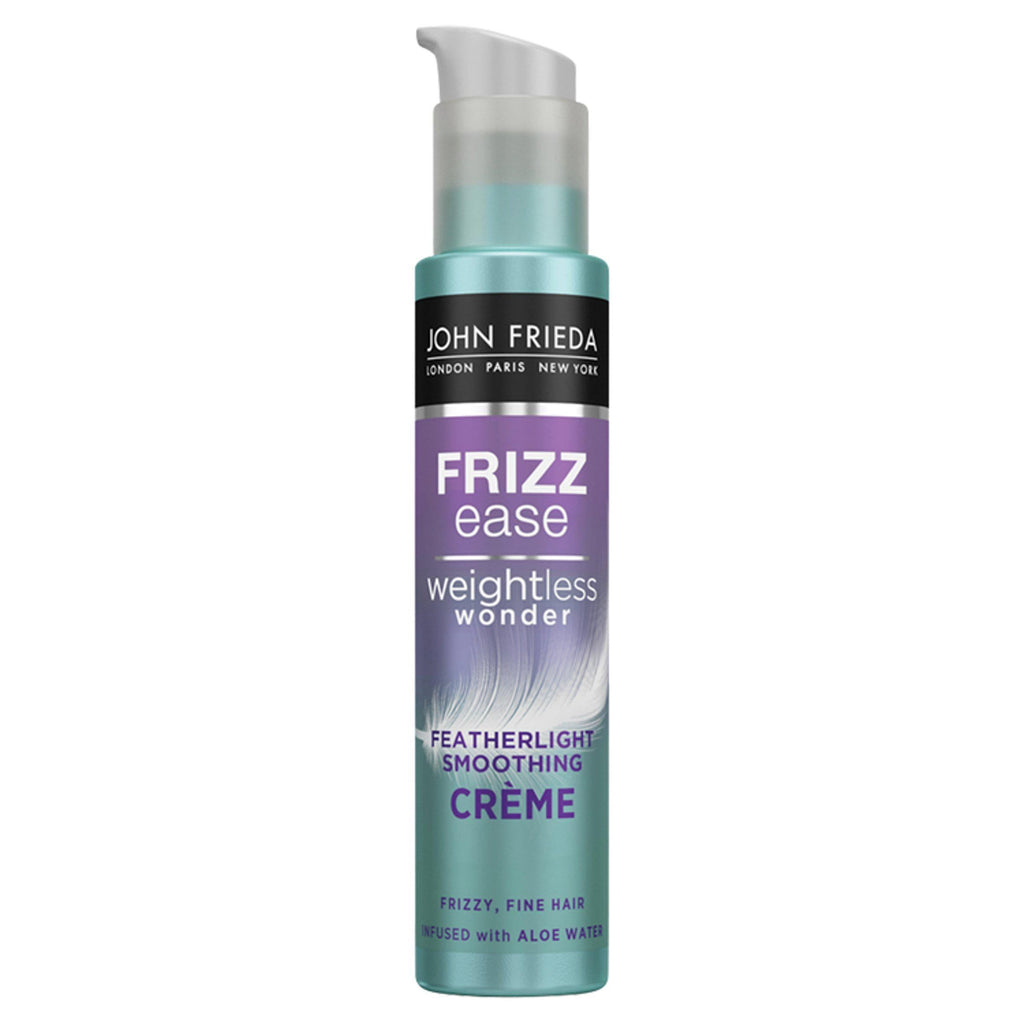 John Frieda Frizz Ease Weightless Wonder Featherlight Smoothing Crème for Frizzy, Fine Hair 100ml