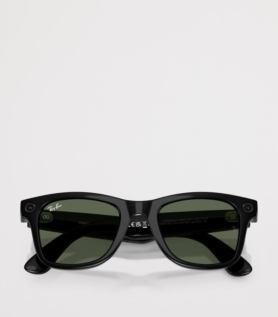 Ray-Ban Meta Wayfarer smart sunglasses (British brand)