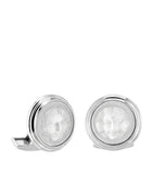 Lalique palladium-plated Aréthuse cufflinks, imported from the UK