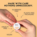 Natural Deo Co tangerine deodorant cream 10g mini, imported from the UK