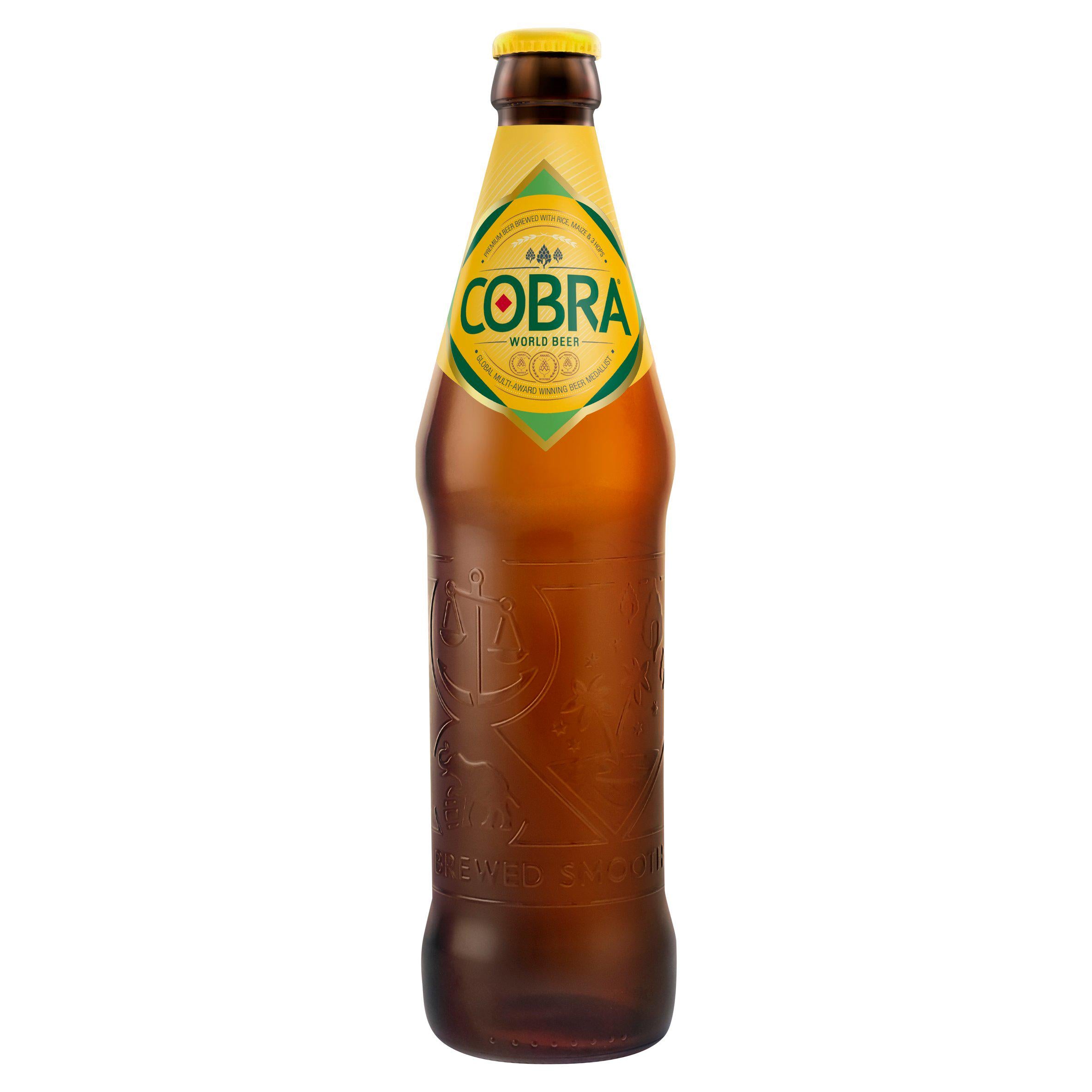 Cobra Premium Beer 620ml All beer Sainsburys   