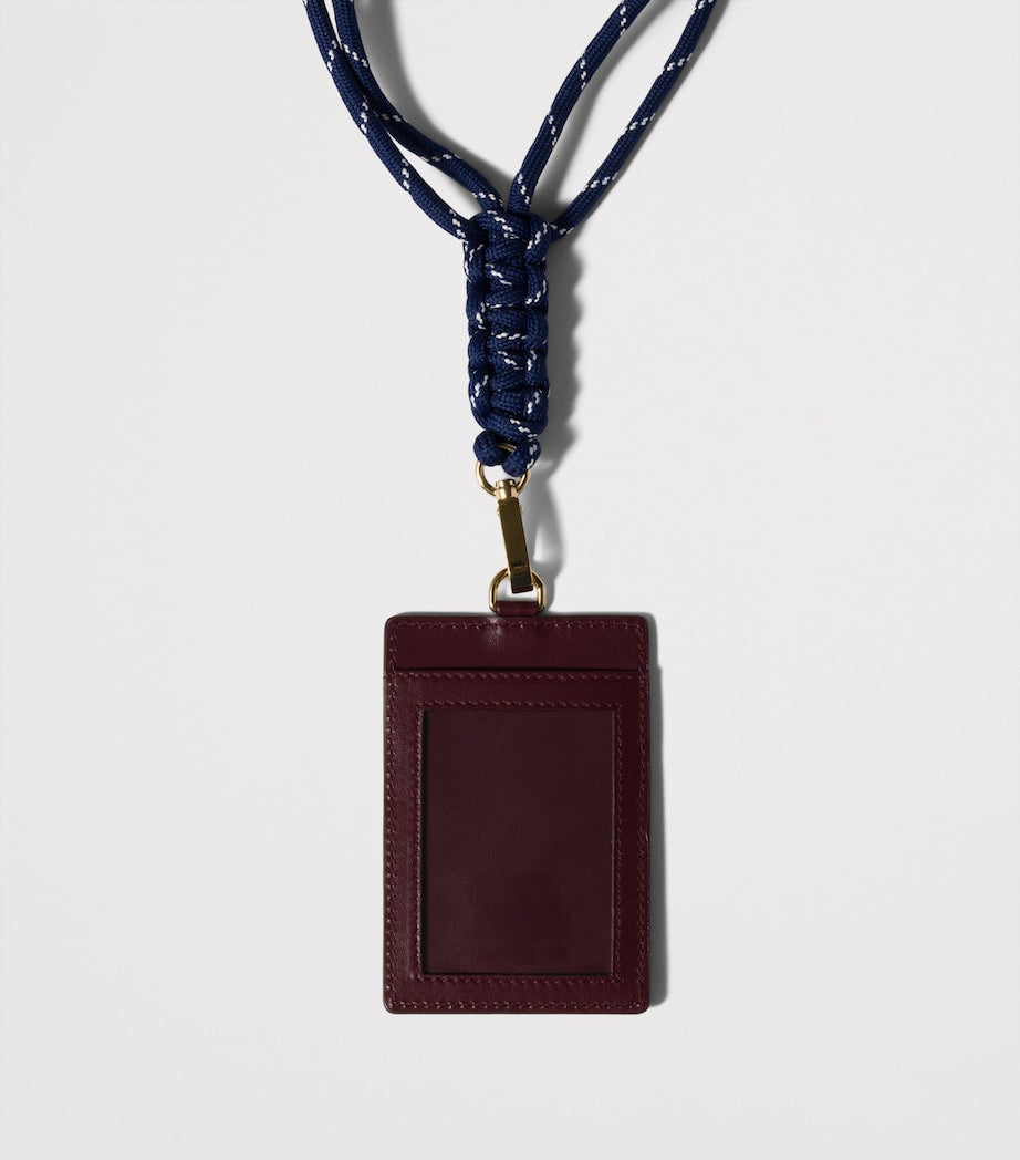 Miu Miu leather card holder with cord, UK version