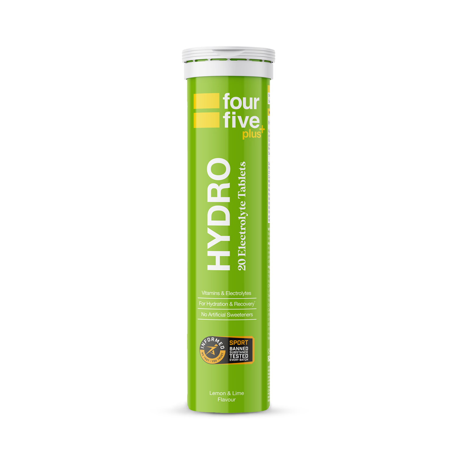 Fourfive hydration tablets Lemon & Lime - British product