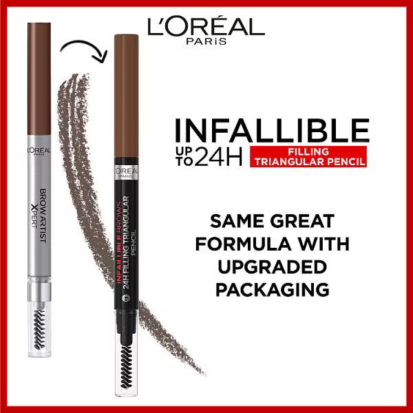 L'Oréal Paris brow pencil 8.0 Light Cool Blonde, UK version