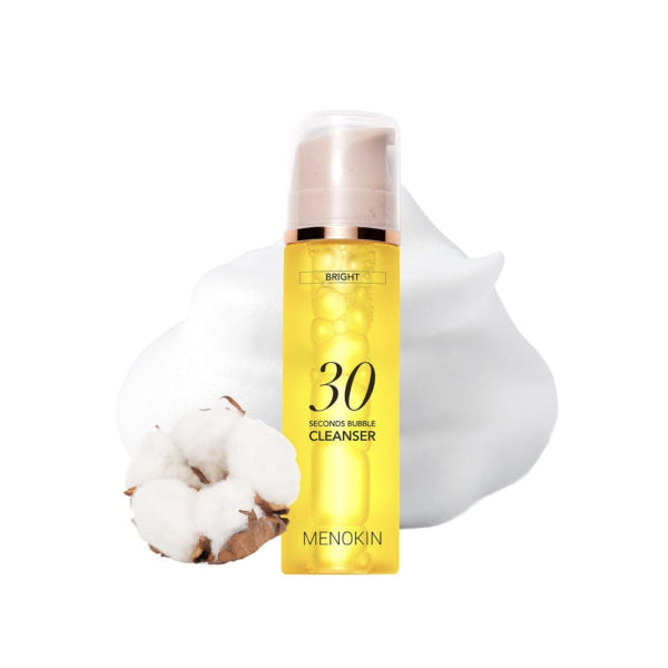 Menokin bubble cleanser BRIGHT 150ml (British brand)
