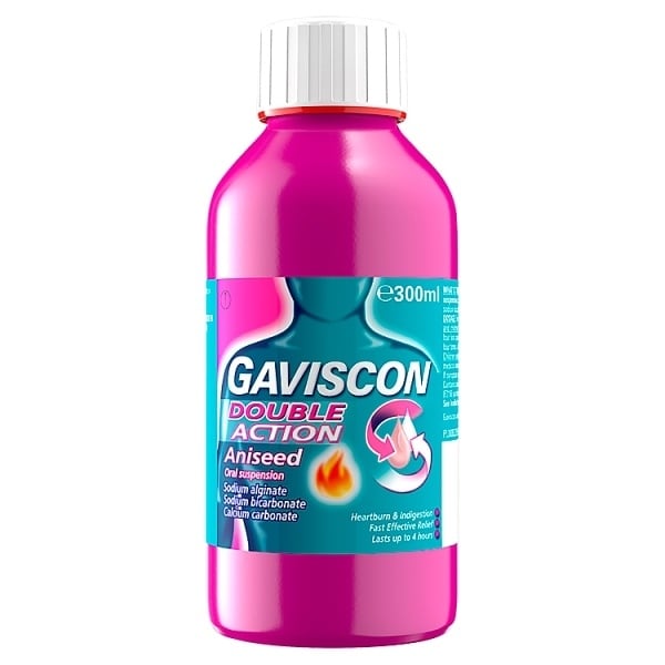 Gaviscon Heartburn & Indigestion Double Action Aniseed 300ml GOODS Superdrug   