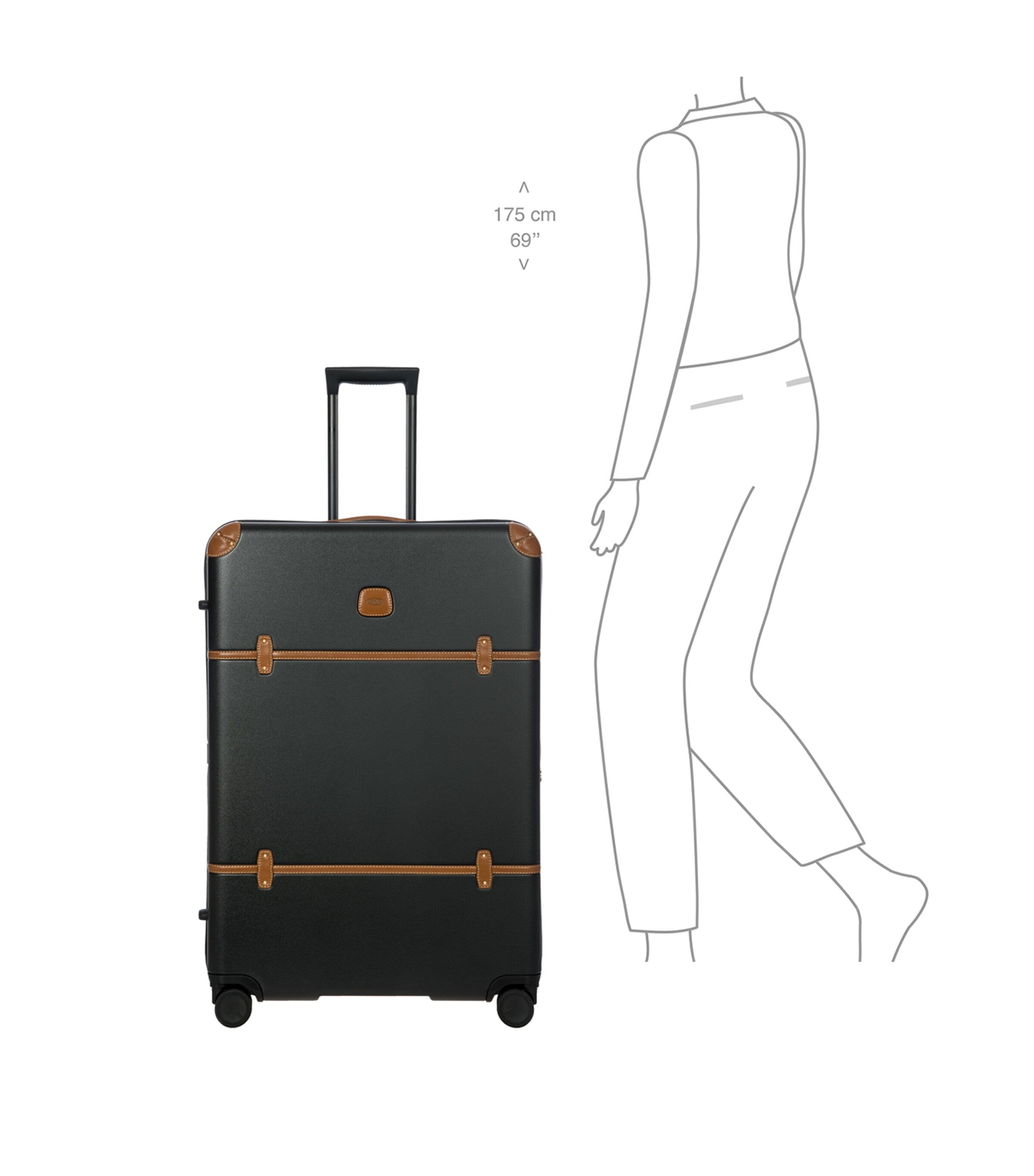 Bric's Bellagio 3 Spinner Suitcase 82cm - British product