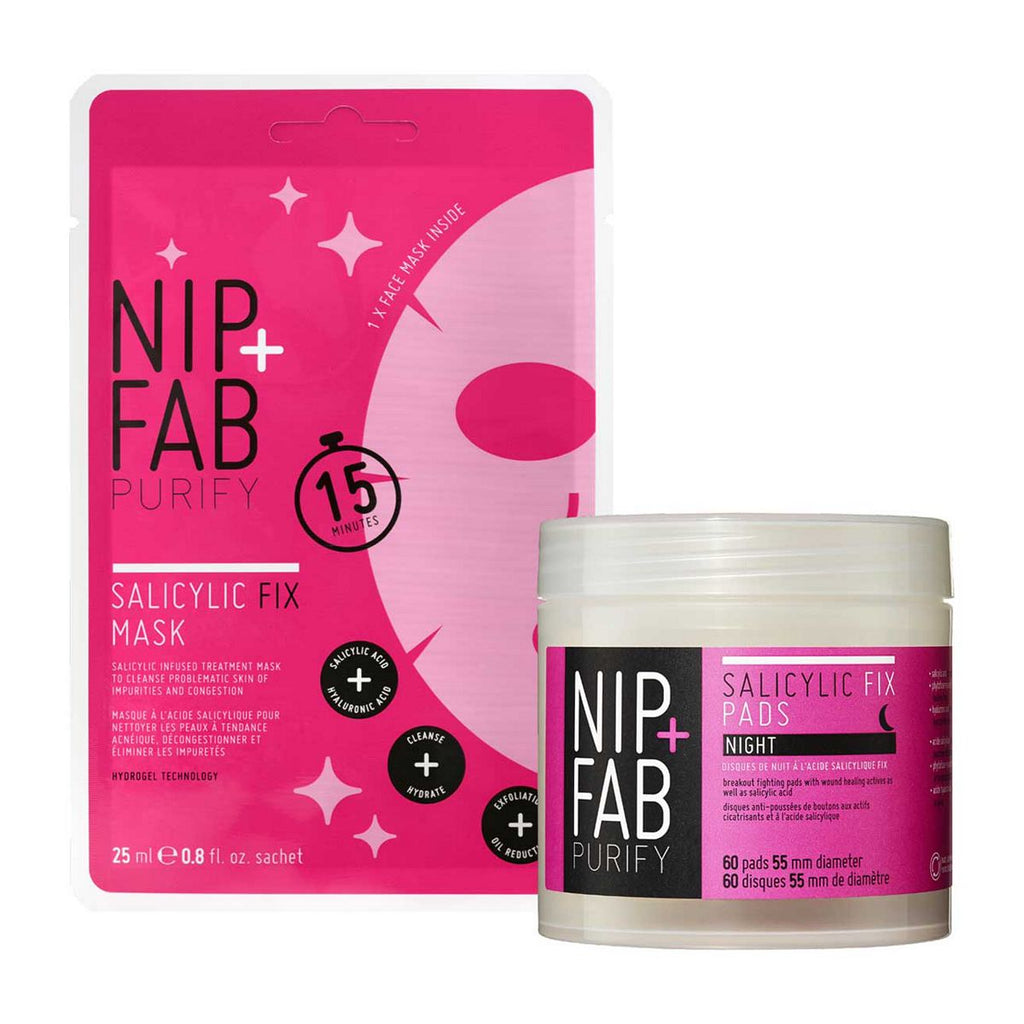 Nip+Fab Salicylic Fix Treat & Tone Bundle