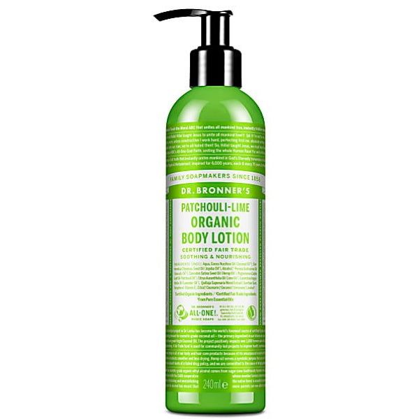 Dr Bronner Organic Patchouli Lime Lotion - 237ml