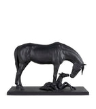 Lladró porcelain figurine of mare and foal, UK version