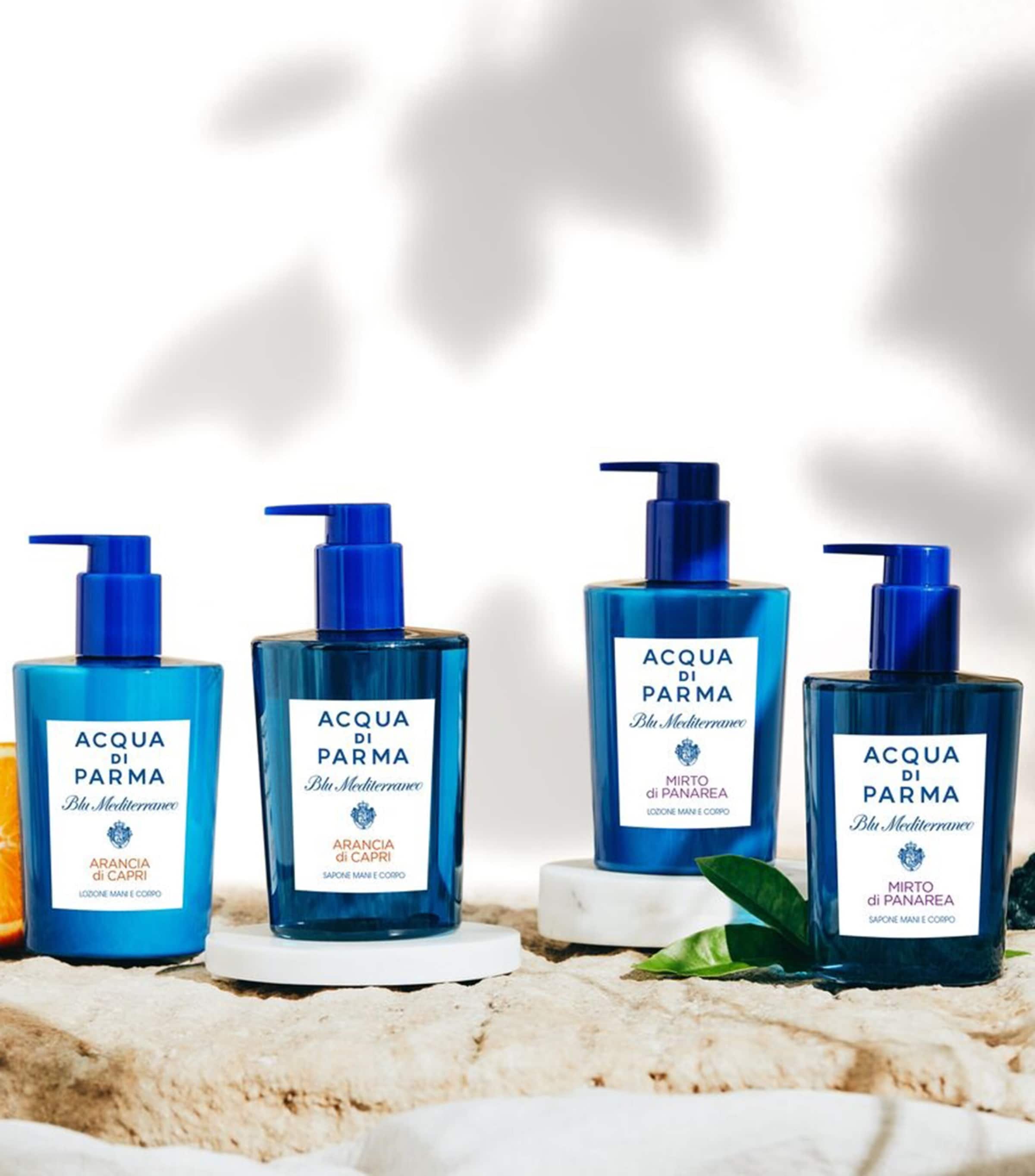 Acqua di Parma Blu Mediterraneo Mirto di Panarea hand and body wash 300ml, UK version