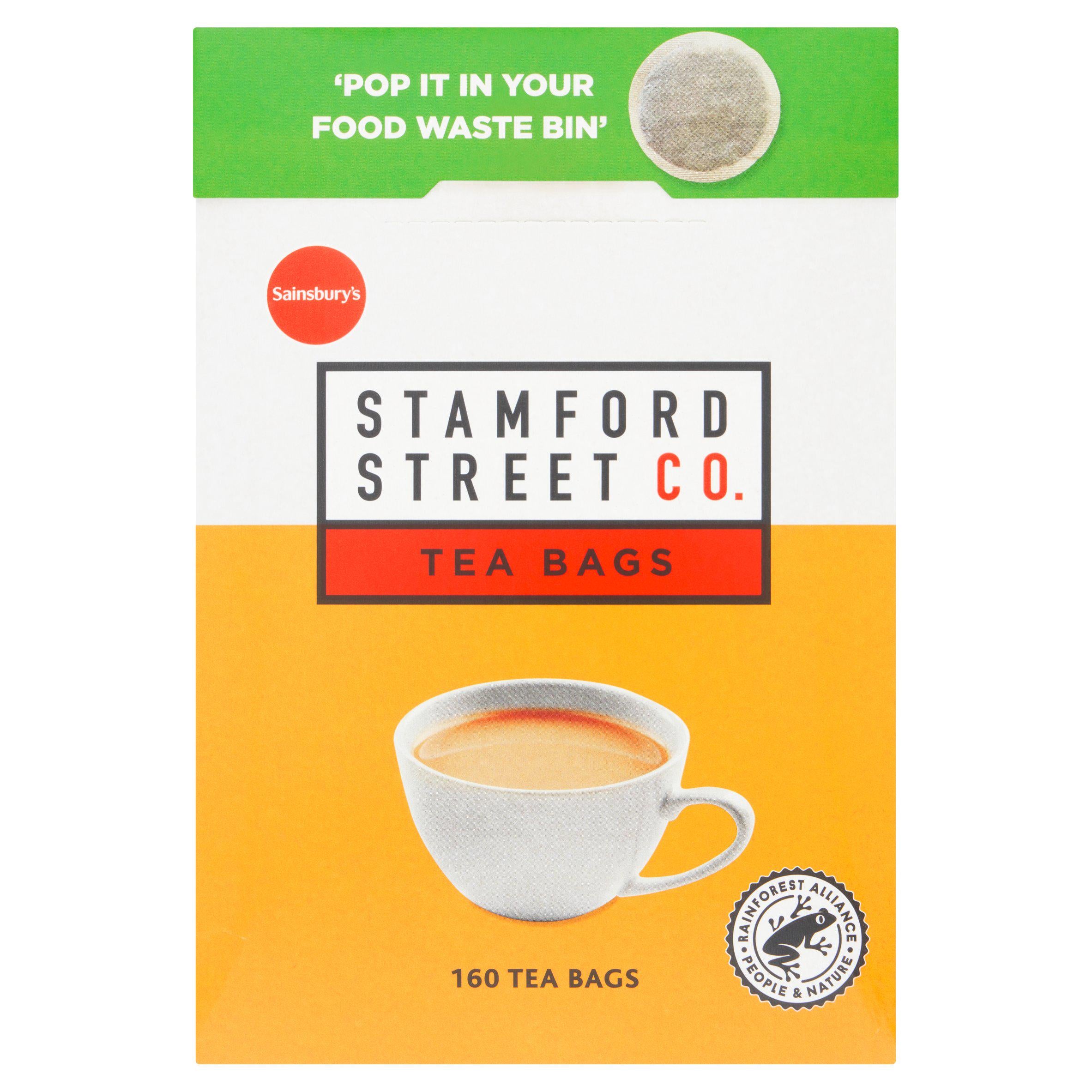 Stamford Street Co. Tea Bags x160 400g GOODS Sainsburys   