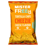 Mister Free'd Tortilla Chips Cheezie Cheese Flavour 135g Sharing crisps Sainsburys   