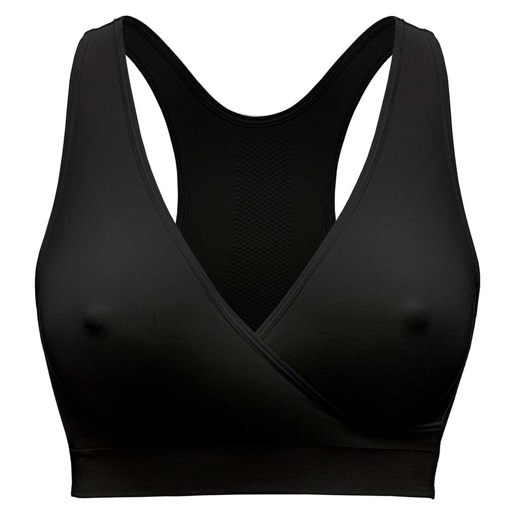 Medela Keep Cool Sleep Breathable Maternity & Nursing Bra L Black