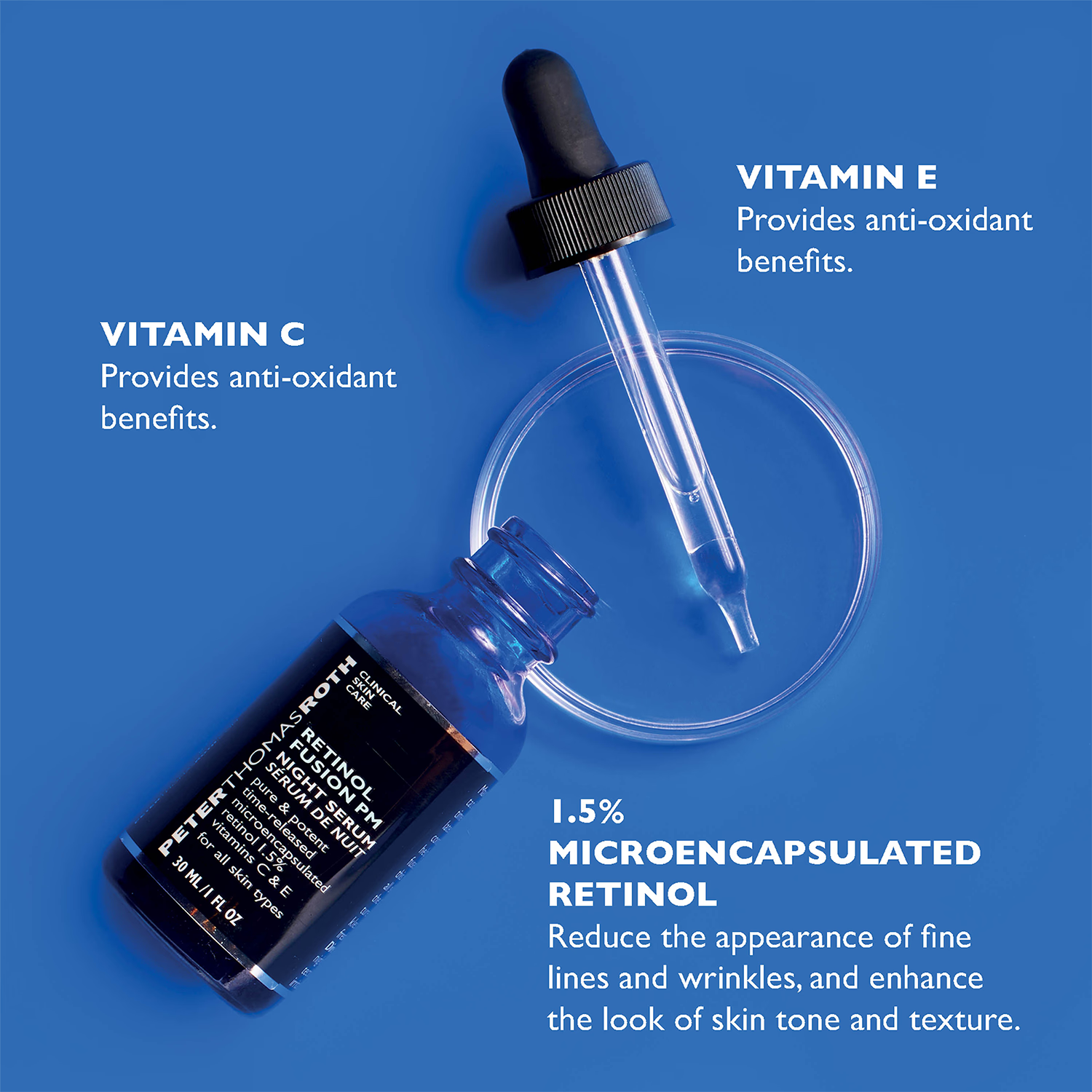 Peter Thomas Roth retinol serum PM night 30ml (British brand)