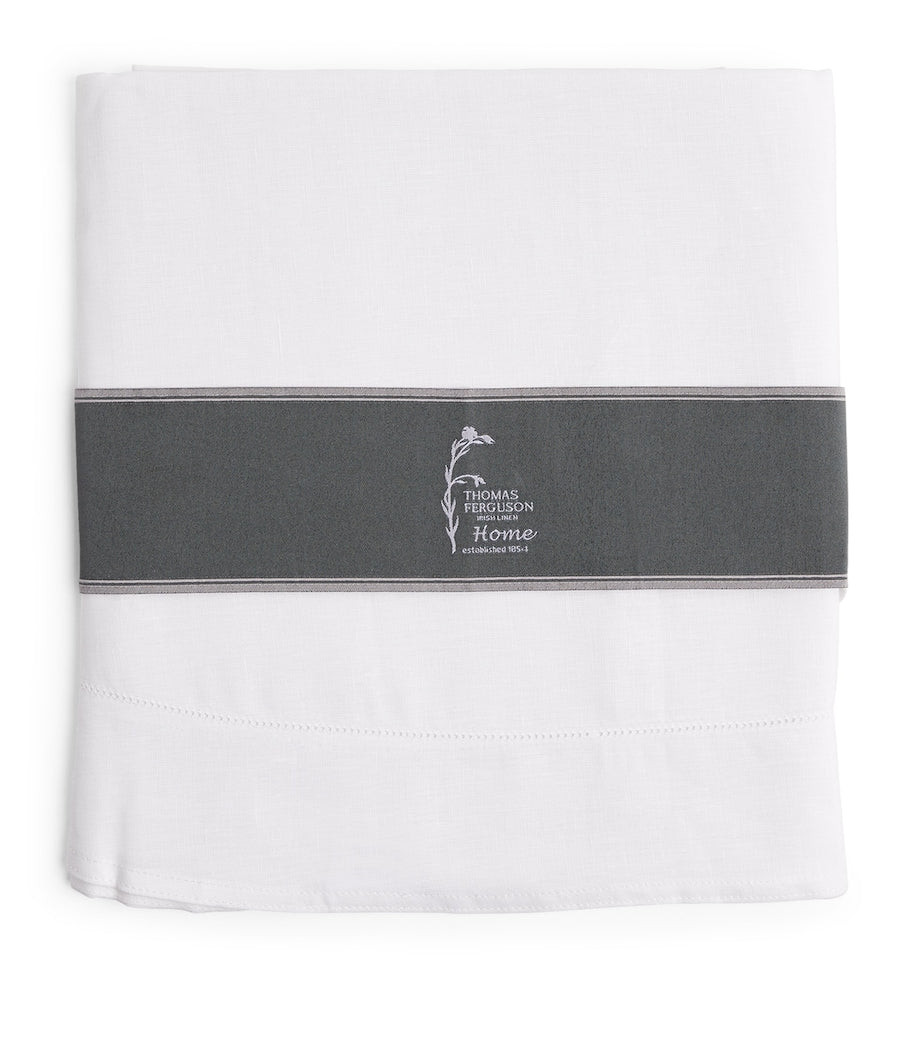 Thomas Ferguson Hemstitch Edge tablecloth 183cm x 274cm (British brand)