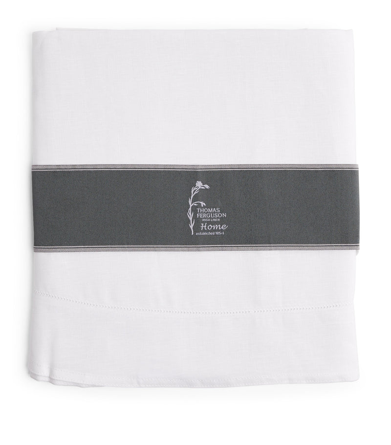 Thomas Ferguson Hemstitch Edge tablecloth 183cm x 274cm (British brand)