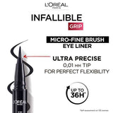 L'Oreal Paris Infallible Grip Micro Fine Eyeliner Black GOODS Superdrug   