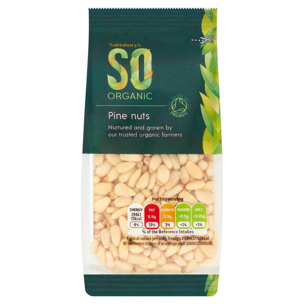 Sainsbury's Pine Nuts, Organic 100g