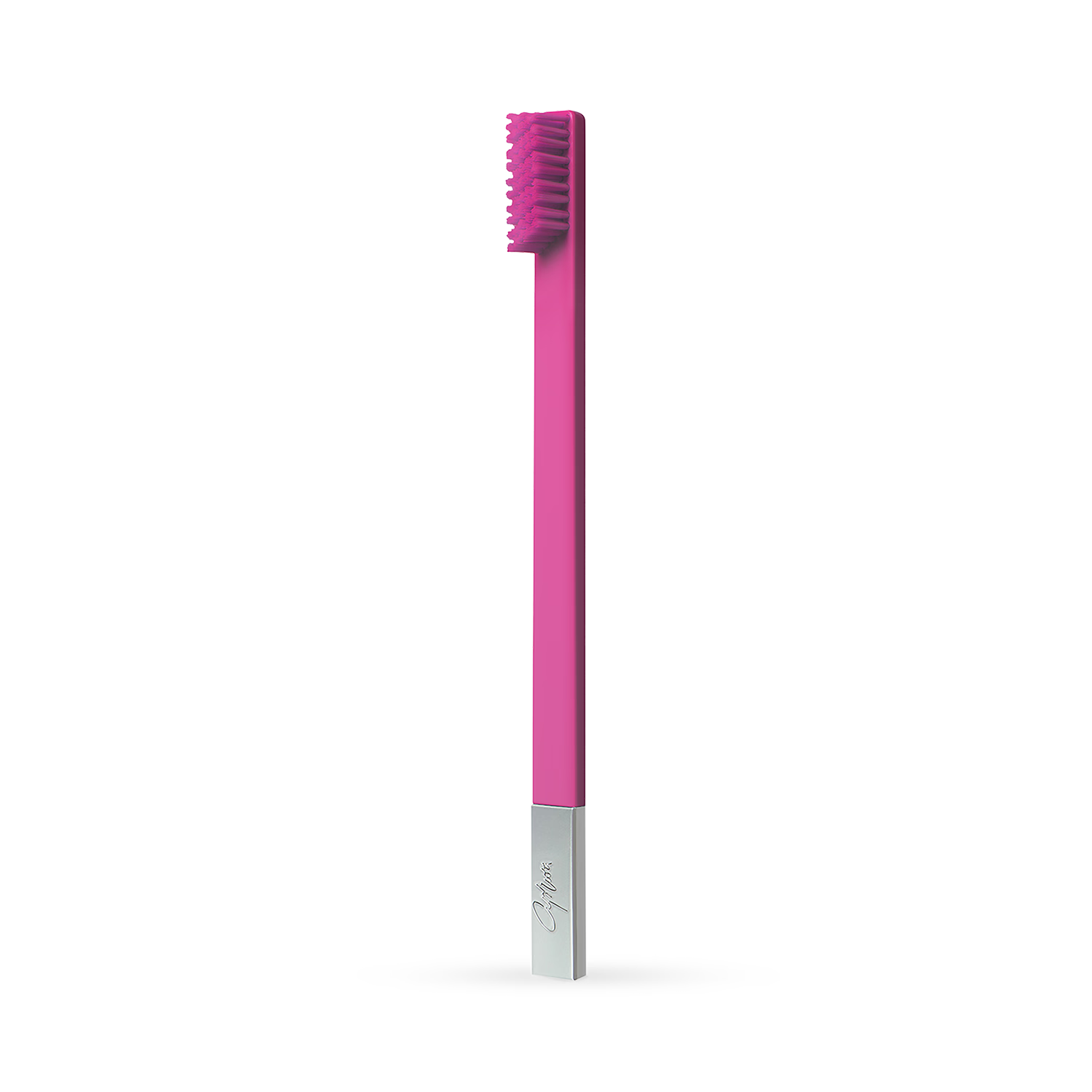 Apriori bubblegum pink silver soft toothbrush, UK version