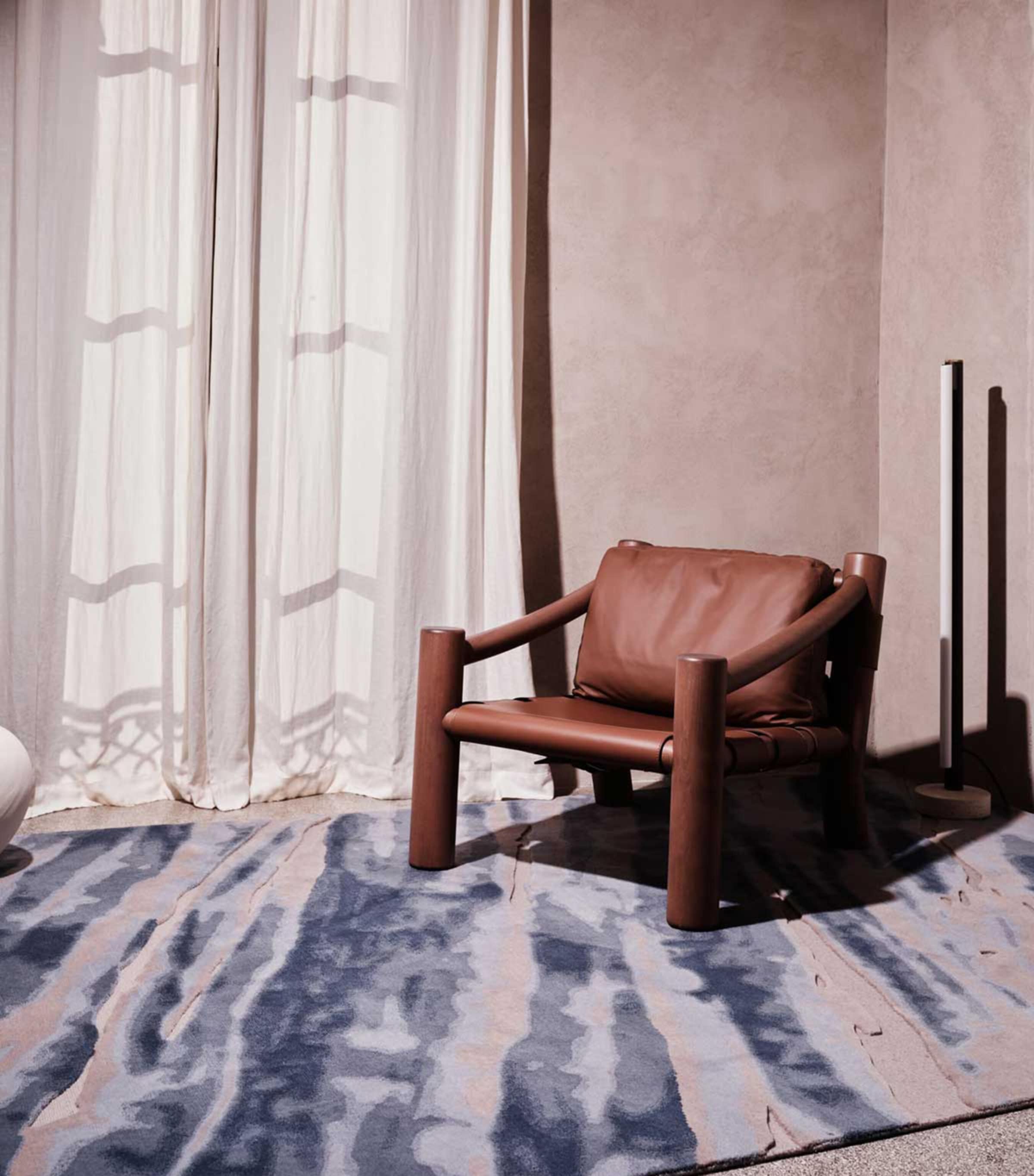 The Rug Company Wool Fjord Flint Rug 3.05m x 2.44m (British brand)