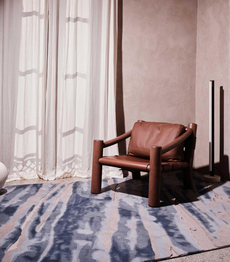 The Rug Company Wool Fjord Flint Rug 3.05m x 2.44m (British brand)