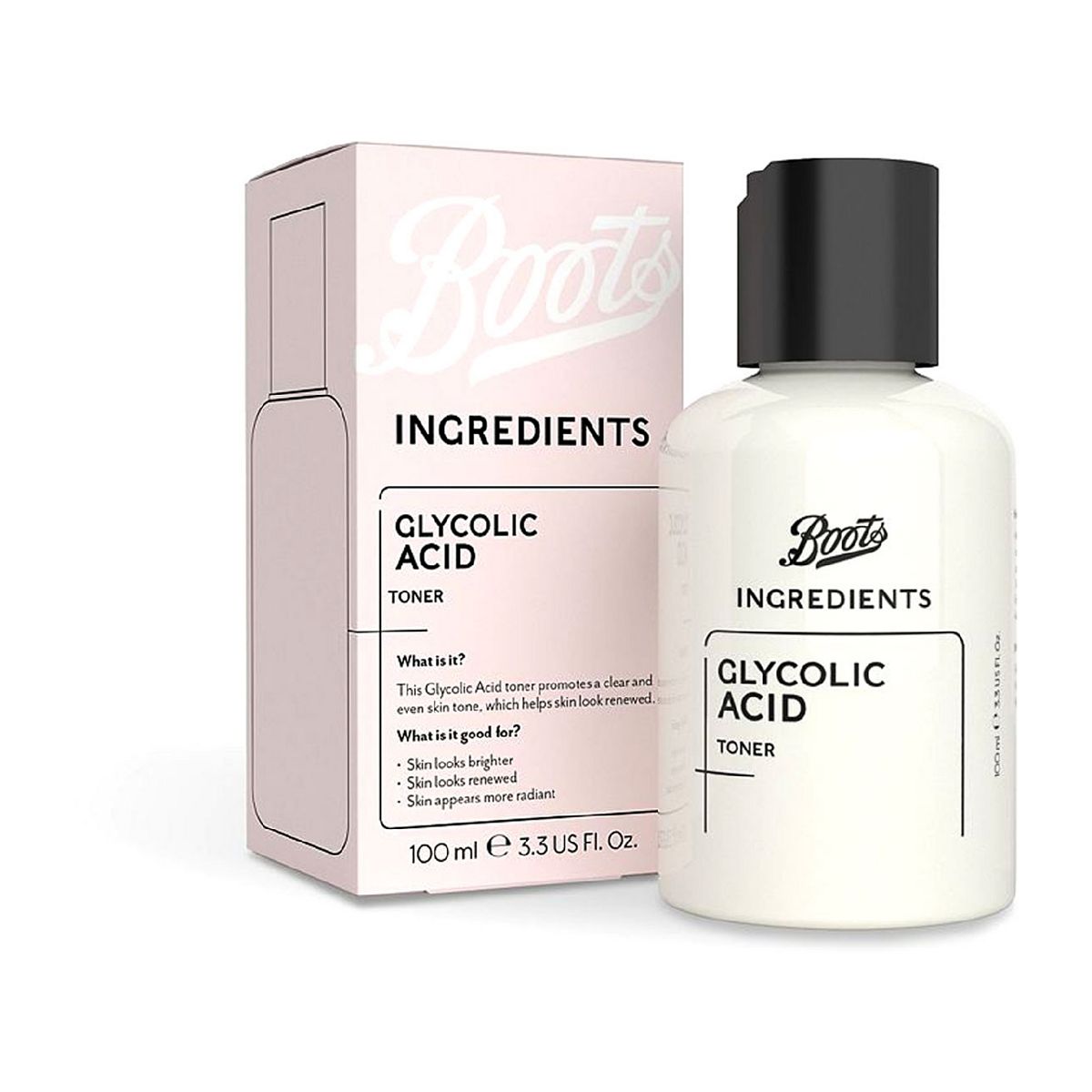 Boots Ingredients Glycolic Acid Toner 100ml GOODS Boots   