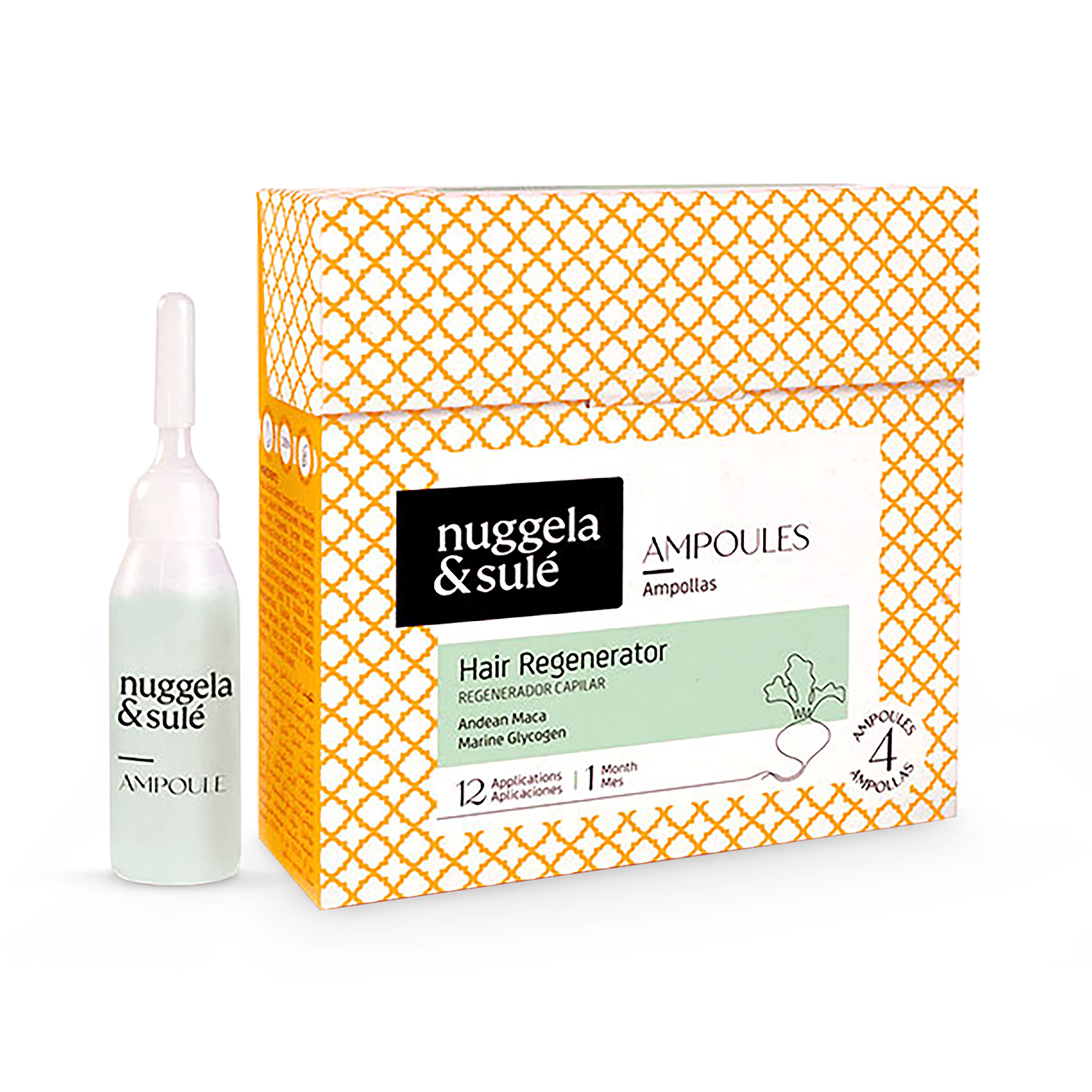 Nuggela & Sule Hair Regenerator ampoules 4x10ml, UK version