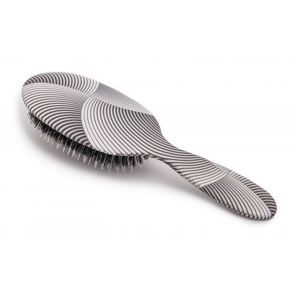 Rock & Ruddle Geometric Small Pure Bristle Hairbrush GOODS Superdrug   