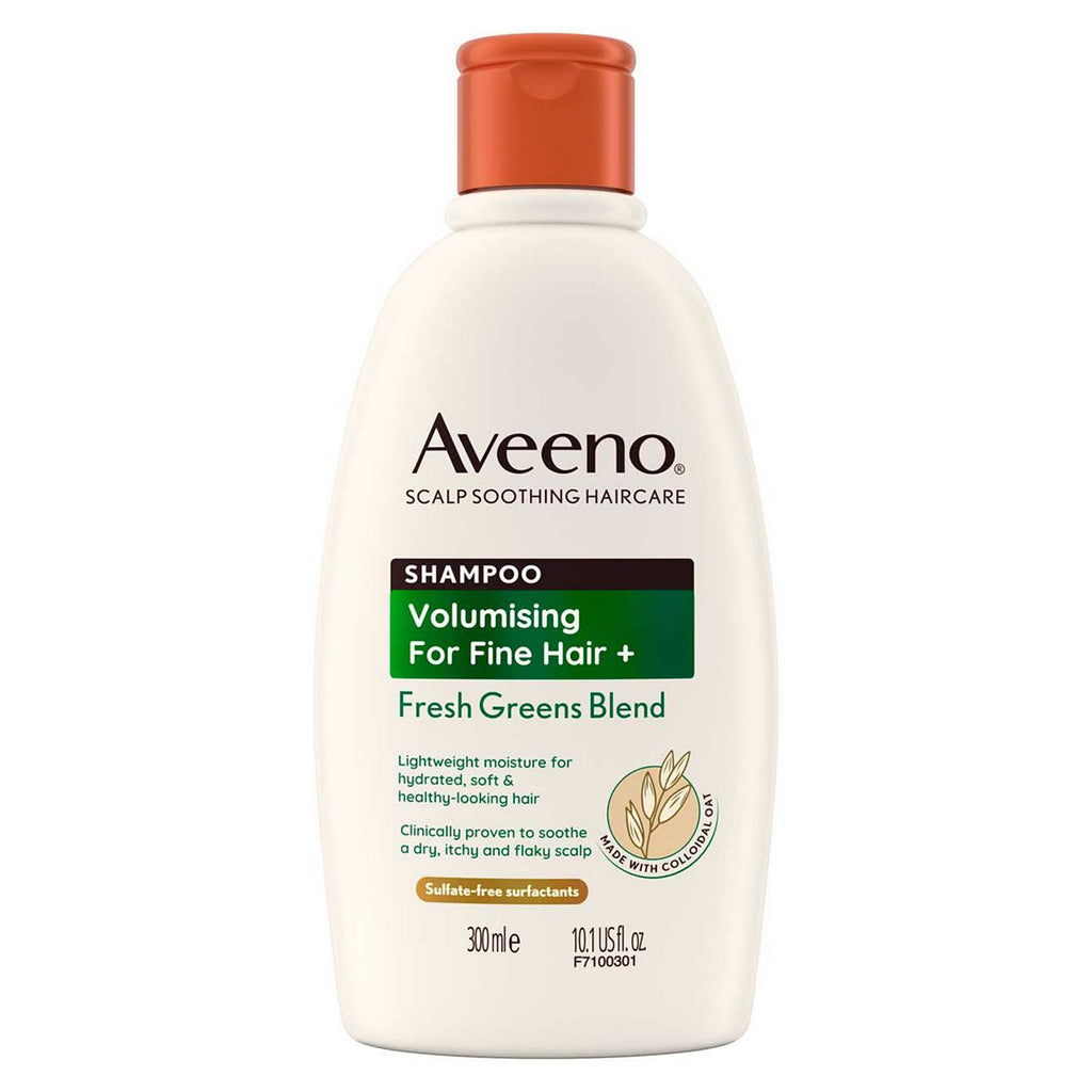 Aveeno Haircare Volumising+ Fresh Greens Blend Shampoo 300ml