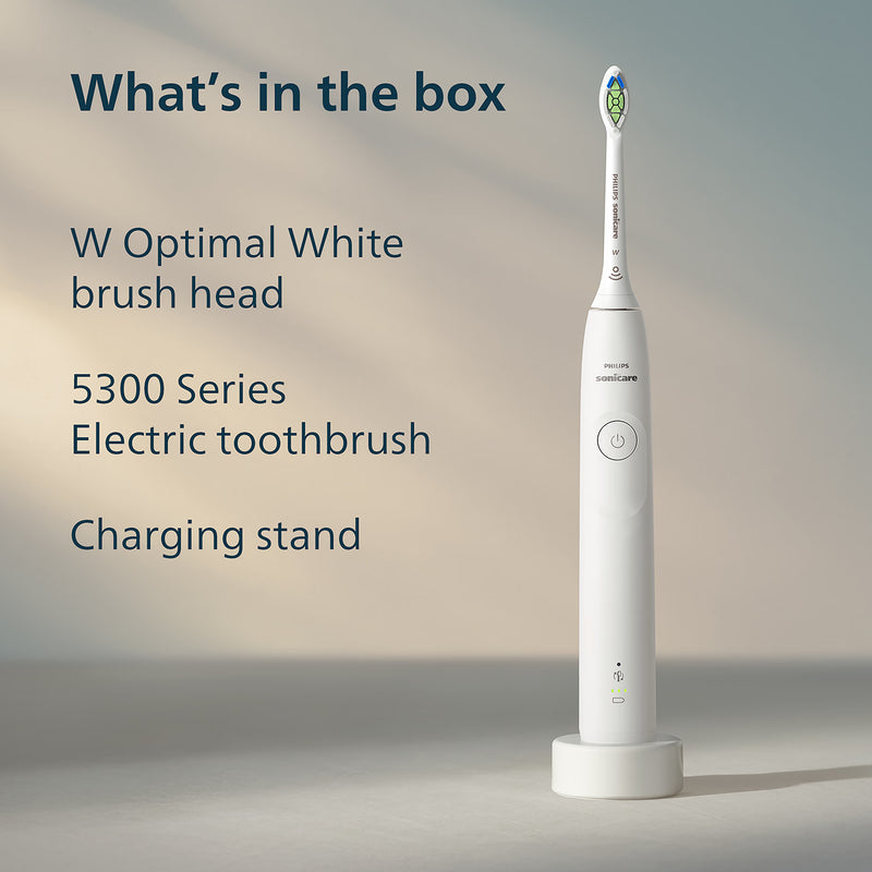 Philips Sonicare 5300 electric toothbrush white, UK version