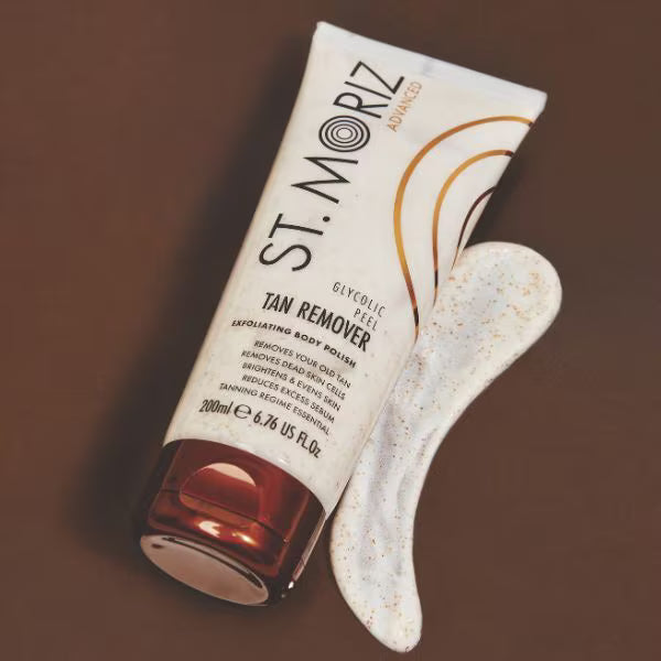 St Moriz Advanced Glycolic Peel Tanning Remover 200ml (British brand)