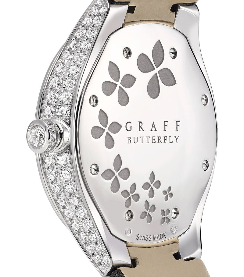 Graff Classic Butterfly diamond watch 33mm, UK version