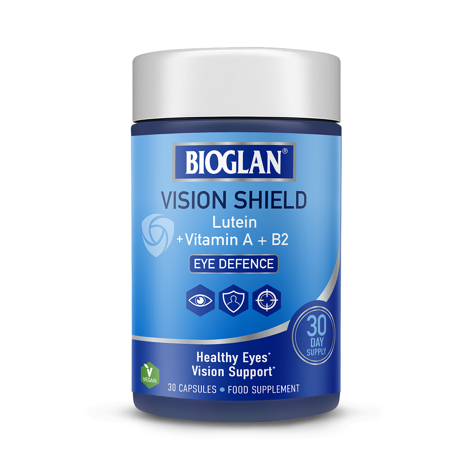 Bioglan Vision Shield eye supplement 30 capsules (British brand)