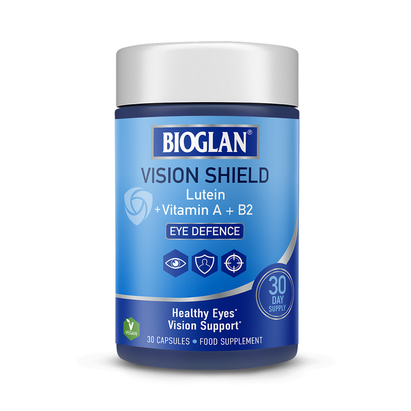 Bioglan Vision Shield eye supplement 30 capsules (British brand)